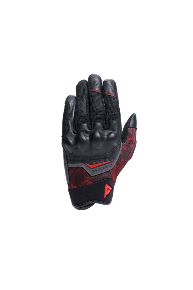 Ermex Black Red Lava Tekstil Eldiven - 1