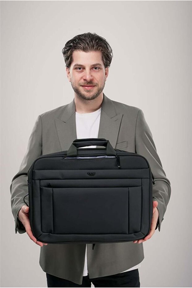 حقيبة وحقيبة ظهر سوداء 71462 - 1