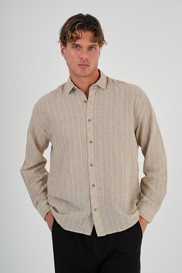 Aven Erkek Oversize Gömlek - 1