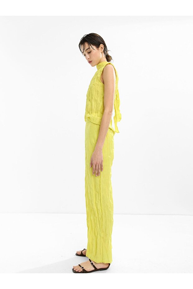 Kırışık Efektli Üst - 4