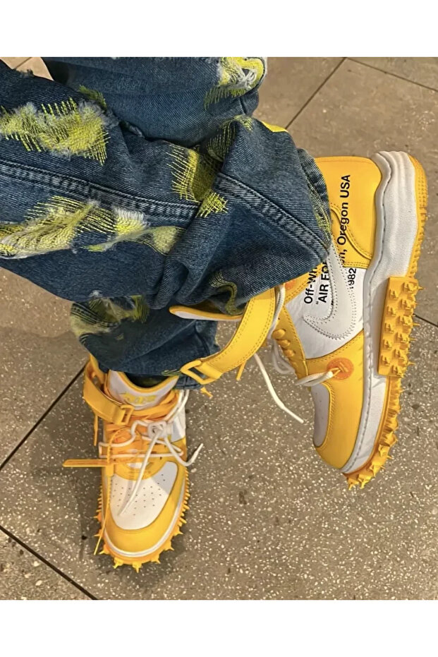 Off-white™ X Air Force 1 Mid Özel Seri - 2