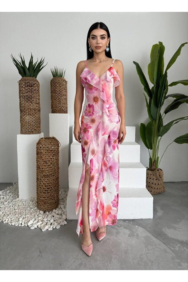 DASE İP ASKILI ELBİSE - 5