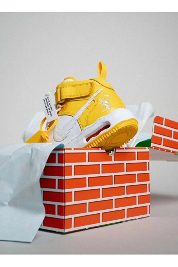 Off-white™ X Air Force 1 Mid Özel Seri - 8