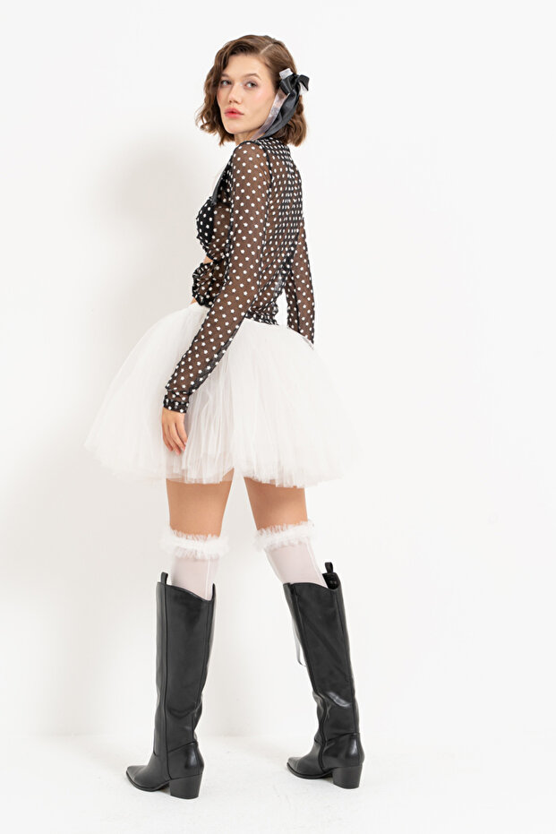 Off white Tütü Etek - 4