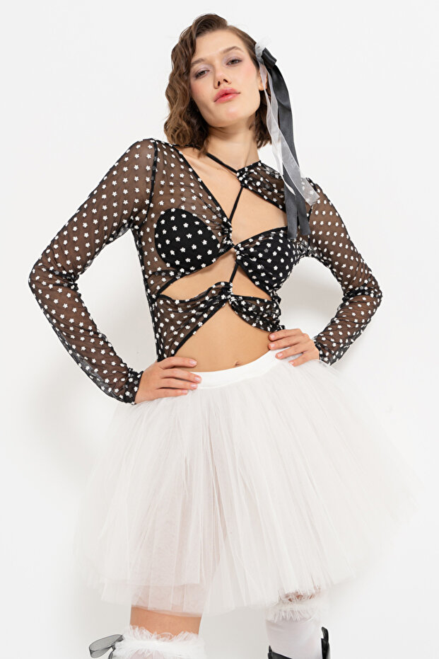 Off white Tütü Etek - 1