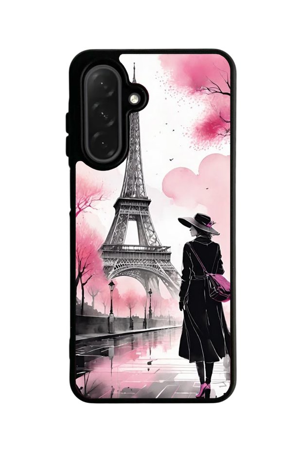 Samsung Galaxy A16 Compatible Matte Black Case – Soft Silicone, Protective, Shock Absorbing Cover