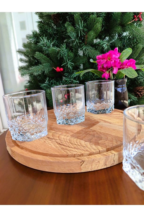 Pamella whiskey Glass Set - Pamela 4'lü Viski Bardağı Seti 250 ml - 7