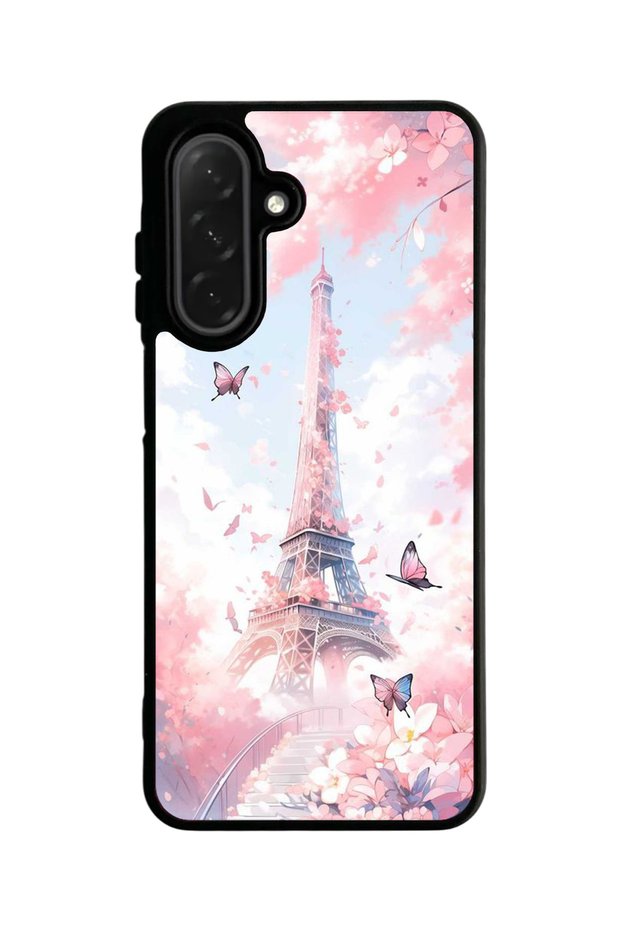 Samsung Galaxy A16 Compatible Matte Black Case – Soft Silicone, Protective, Shock Absorbing Cover