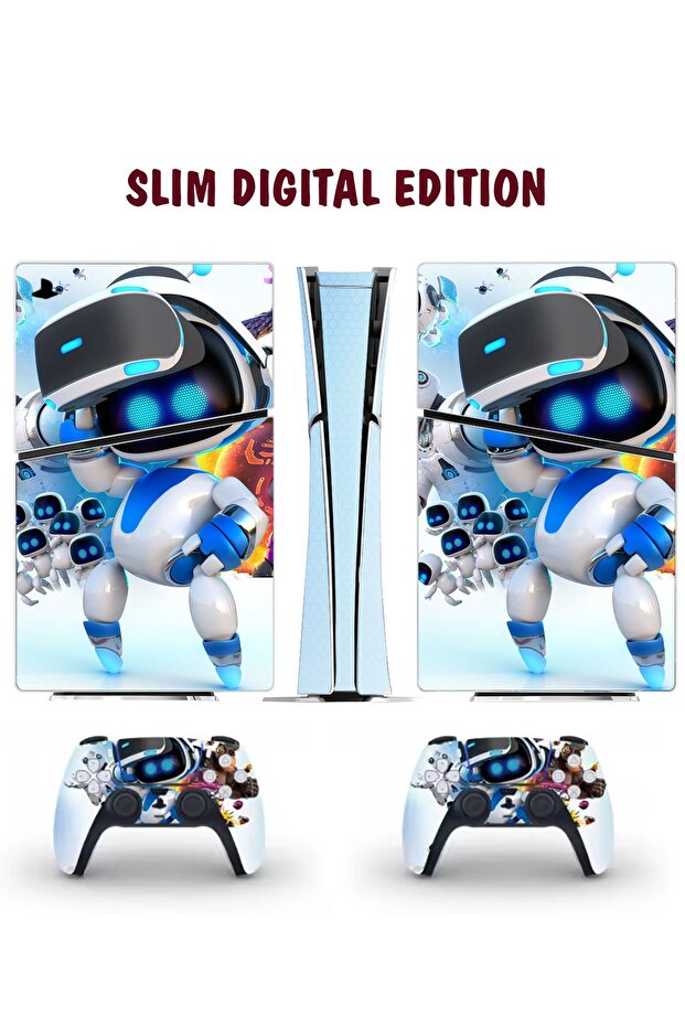 Astro Bot Playstation 5 Full Sticker Kaplama Seti - 1