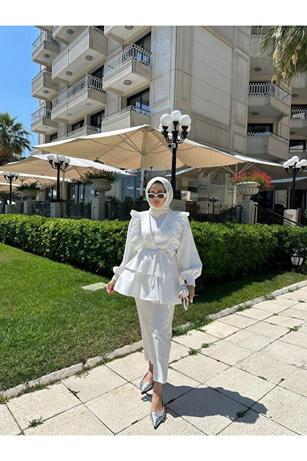 White Roza Double Set - 7