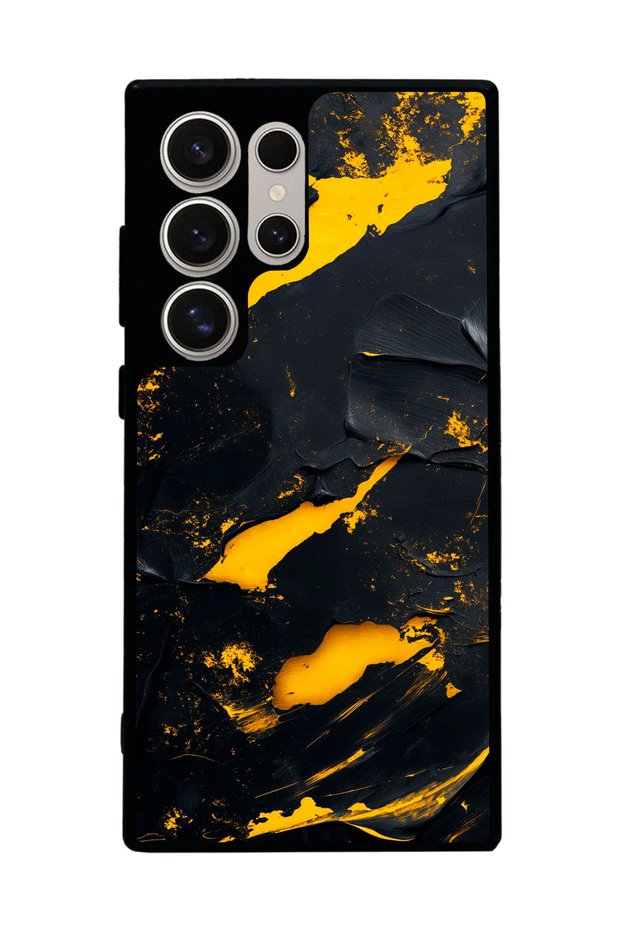Samsung Galaxy S24 Ultra Compatible Matte Black Case – Soft Silicone, Protective, Shock Absorbing Cover