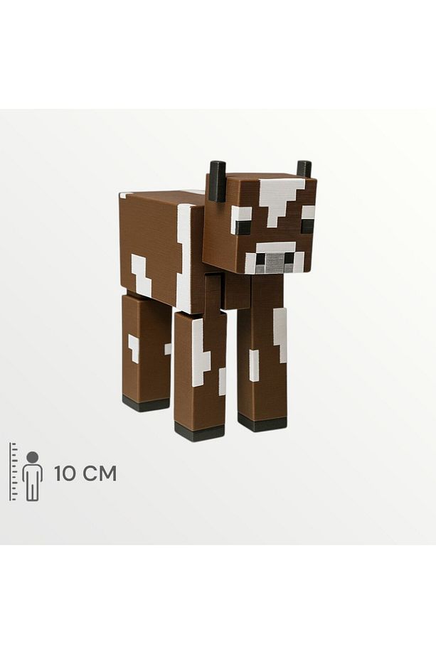 Minecraft Çiftlik Set Steve Alex Köylü Arı Tavuk Koyun İnek Keçi At - 4