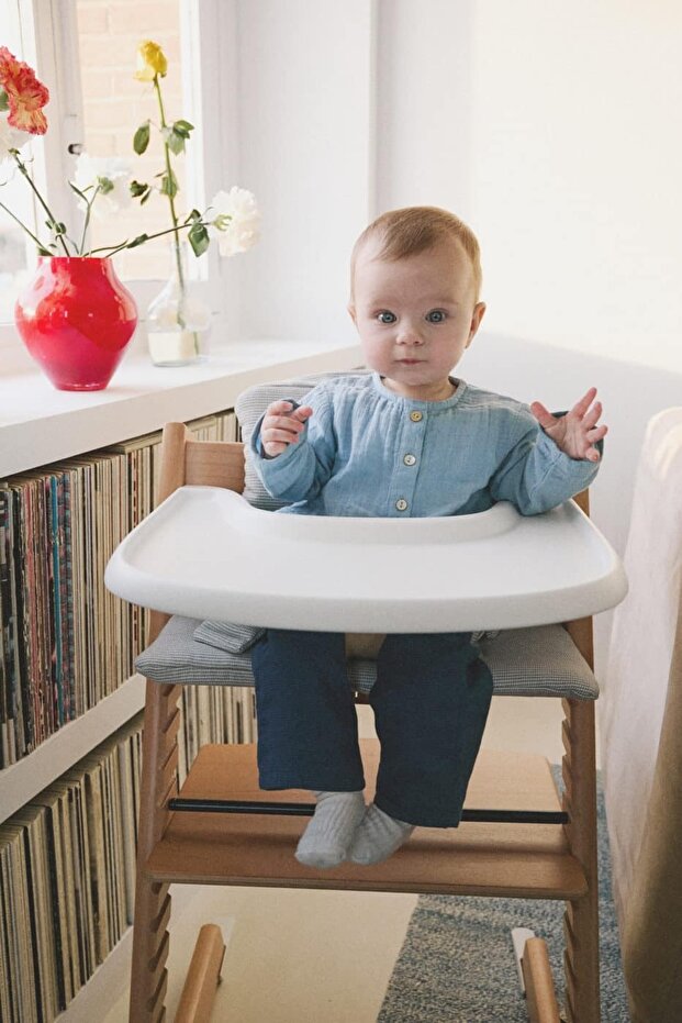 Pamuklu bambula gömlek - 5