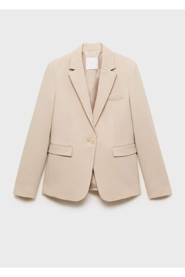 Bedene Oturan Blazer Ceket - 3