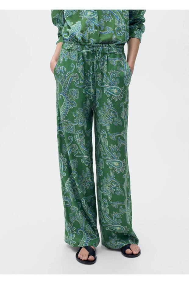 Batik Keten Pantolon - 1