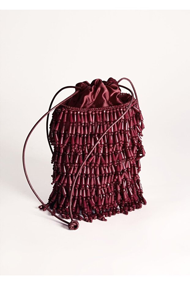 Boncuklu el çantası - 5