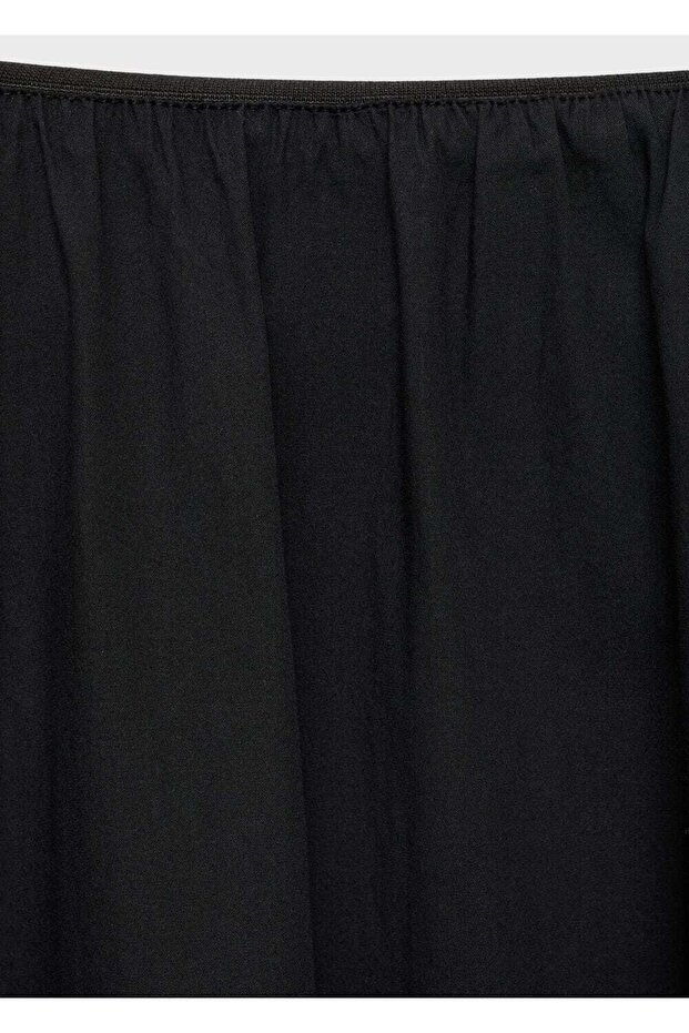 Evaze pamuklu etek - 5