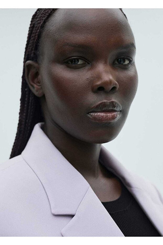 Bedene Oturan Blazer Ceket - 5