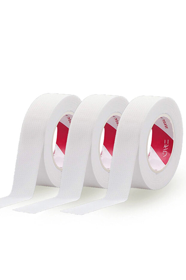 A0129-3 pcs 2/3/5 /6Rolls Lint Free Under Eye Pads Breathable Insulating Tape for Eyelash Extension