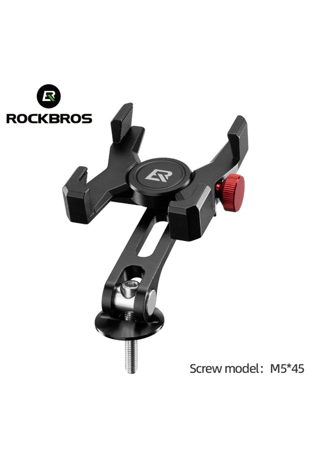 25210039 Headset Bicycle Phone Holder 4.7-7.09 inch High Strength Aluminum Alloy M