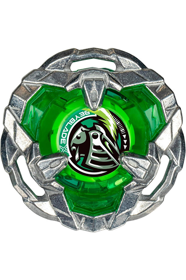 X Launcher Helm Knight 3-80N |Right Spinning Defense Type Top & Launcher|Takara Tomy-design