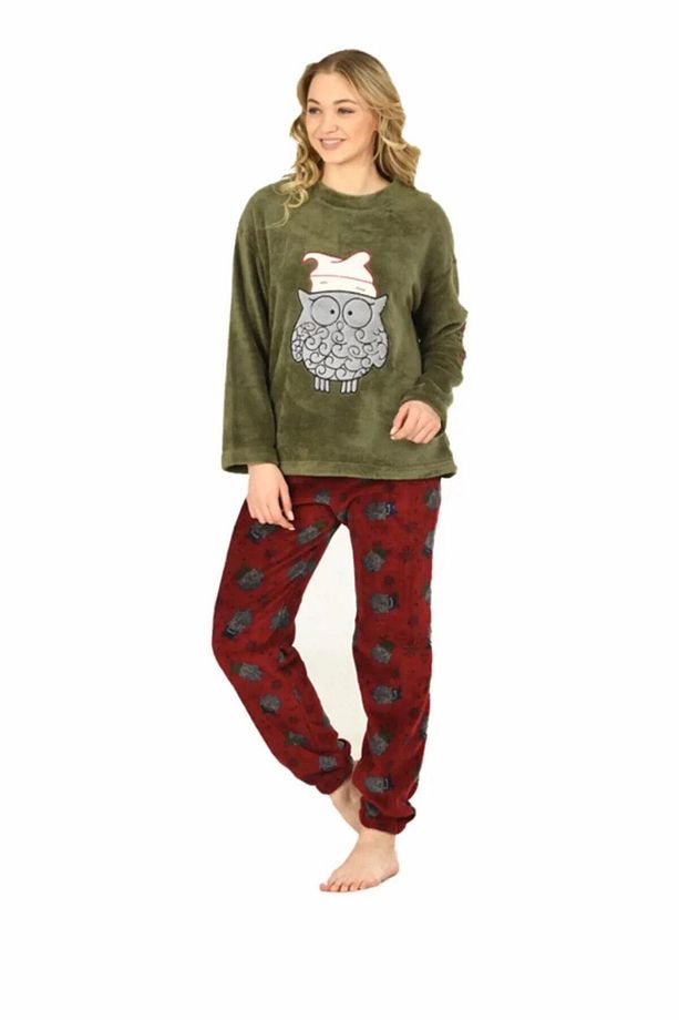 Kadın Welsoft Kışlık Pijama Takımı 3917 - 1 Adet - 2