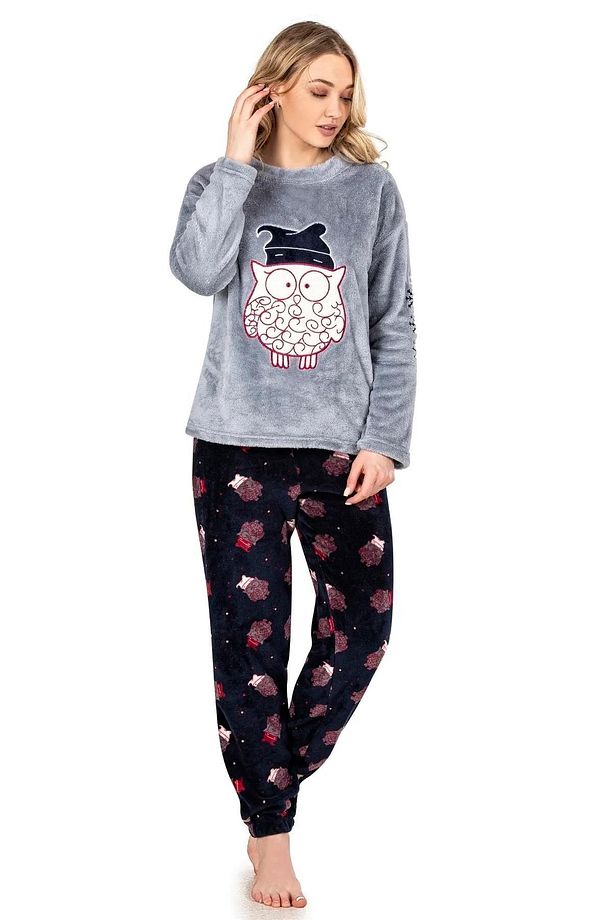 Kadın Welsoft Kışlık Pijama Takımı 3917 - 1 Adet - 2