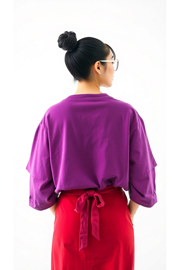 Classical Printed Oversize Tshirt - 2