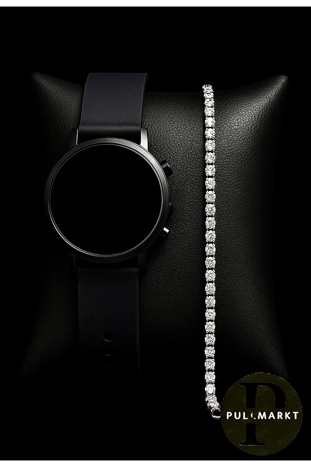 2li Set - led dijital saat + Su yolu Bileklik - 1