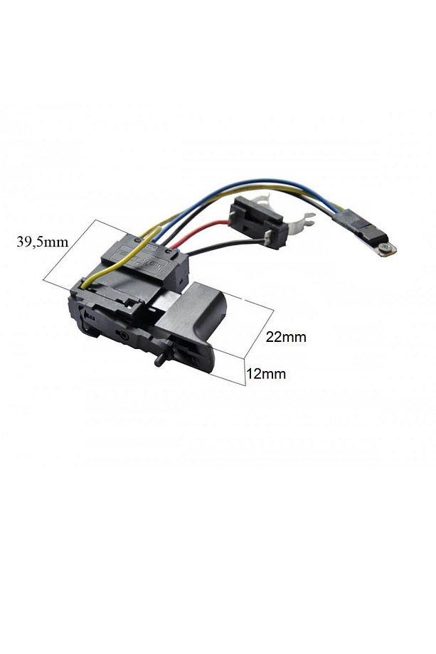 Elektronik Hız Kontrol Tetik Dc Motor Şarjlı Matkap Tetiği Sağ Sol Dönme Anahtarlı Fa088a 7.2-24v 2a - 4