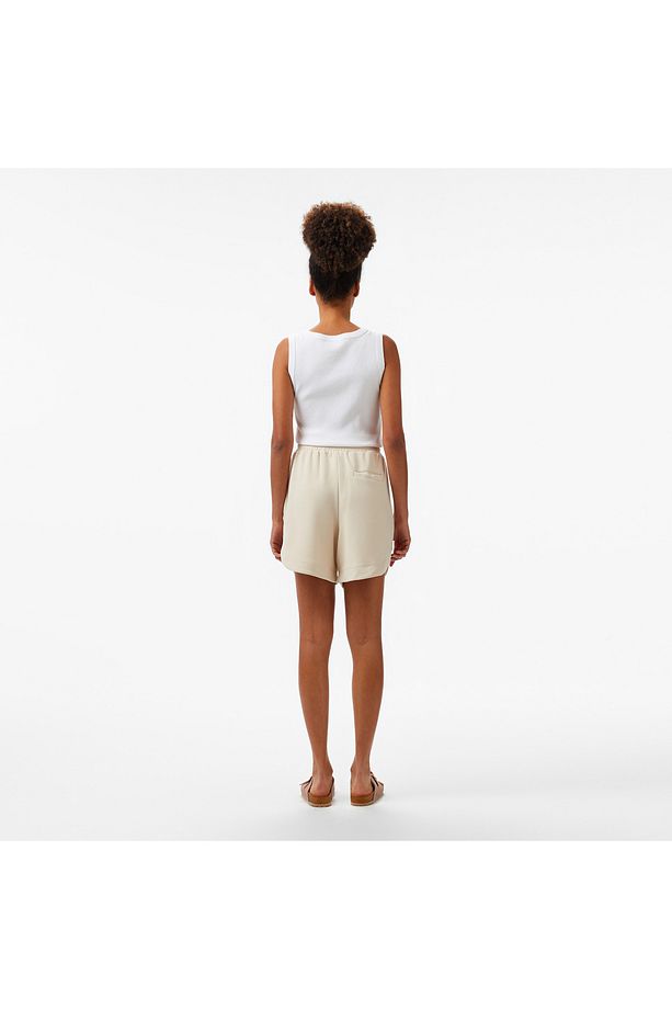 Kadın Krem Regular Fit Şort - 2