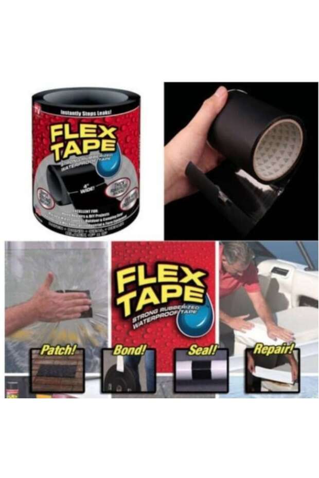 Banda Flex Tape XL 8" Lata Adeziva reparatoare rezistenta