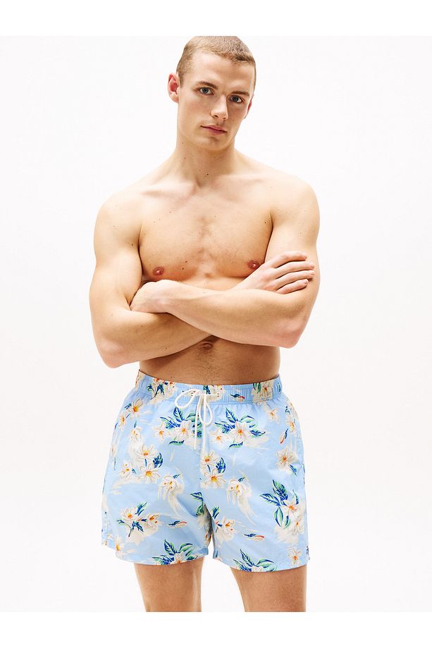 MEDIUM DRAWSTRING PRINT Deniz Şortu - 2