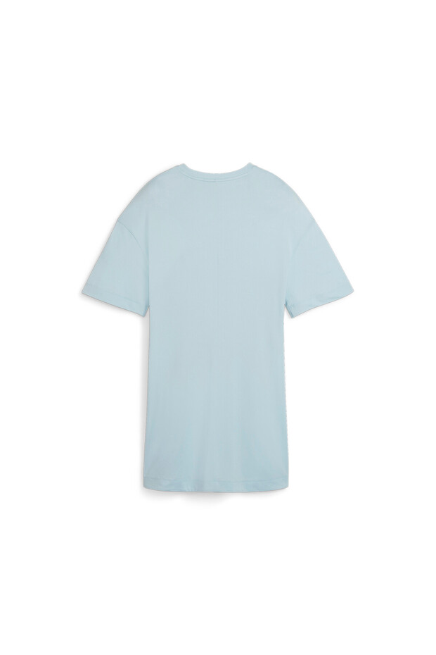 Womens Modest Oversized Training T-shirt - Blue - 7