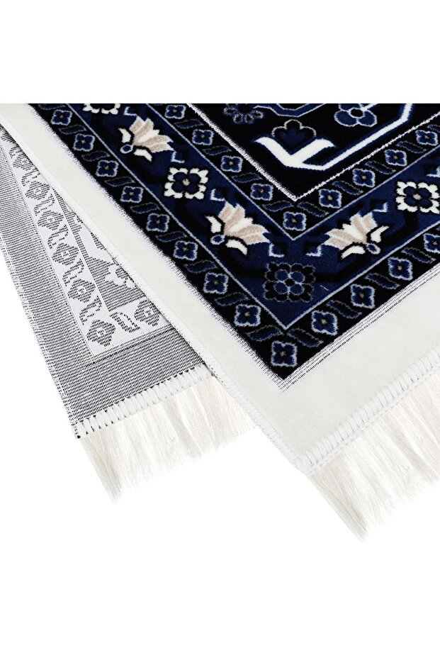 سجادة صلاة - أزرق غامق - 4