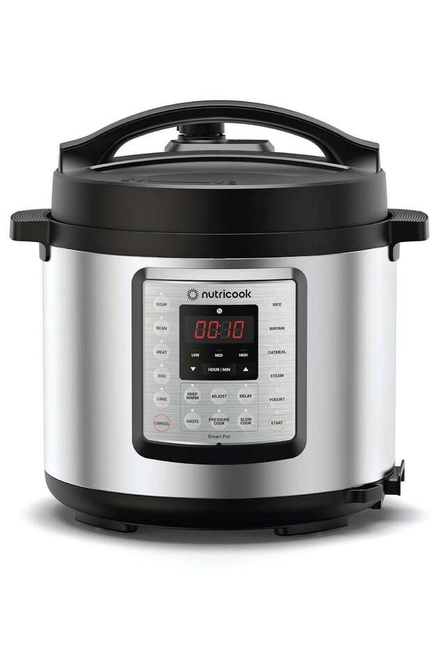 Electric Pressure Cooker, 6 Liters, Smart Pot Eko, 9 In 1 Rice Cooker, Slow Cooker, Steame