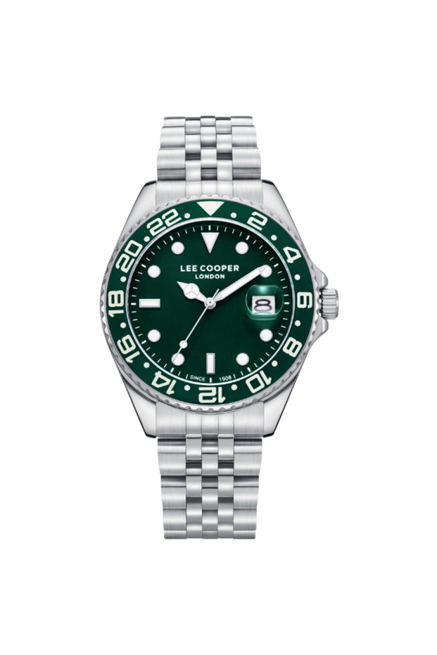 Lee Cooper Men's Analog Dark Green Dial Watch - LC08142.370