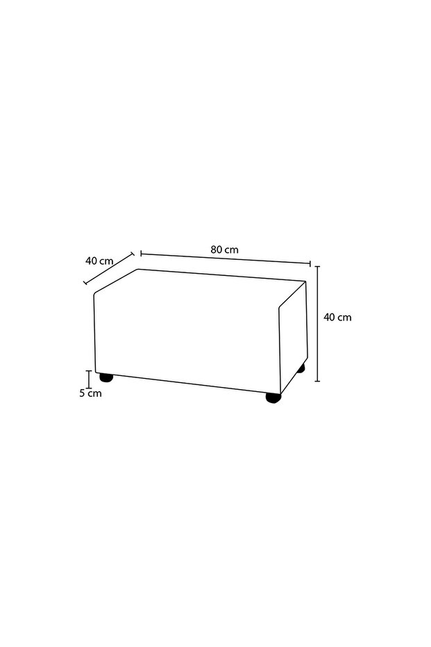 Urla Puf - Sarı - 5