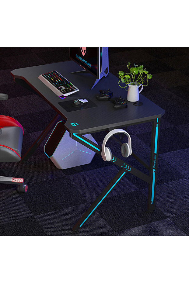 Home K-shaped Gaming Computer Table - 5