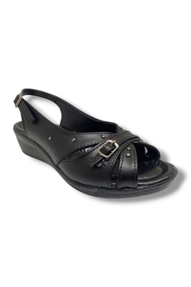 0070-25 Leather Trend Fashion Women's Sandals