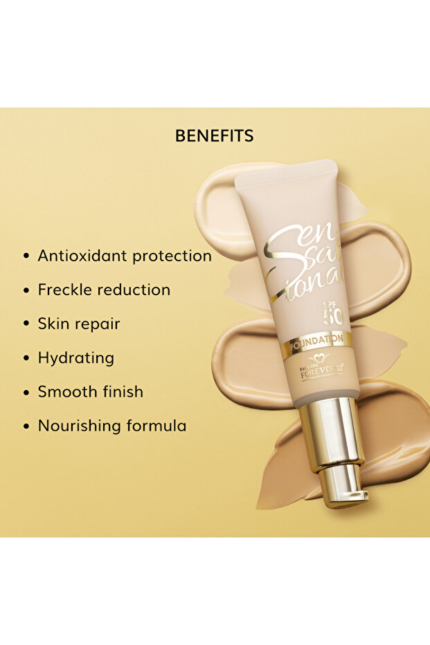 كريم أساس رائع بعامل حماية من الشمس 50 - 6