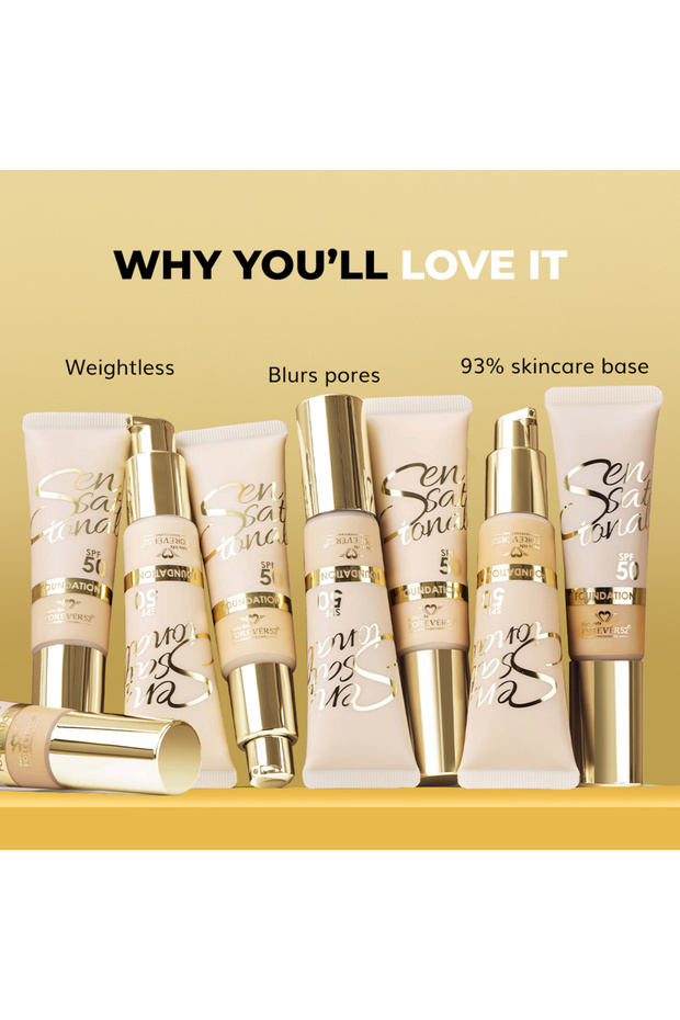 كريم أساس رائع بعامل حماية من الشمس 50 - 8