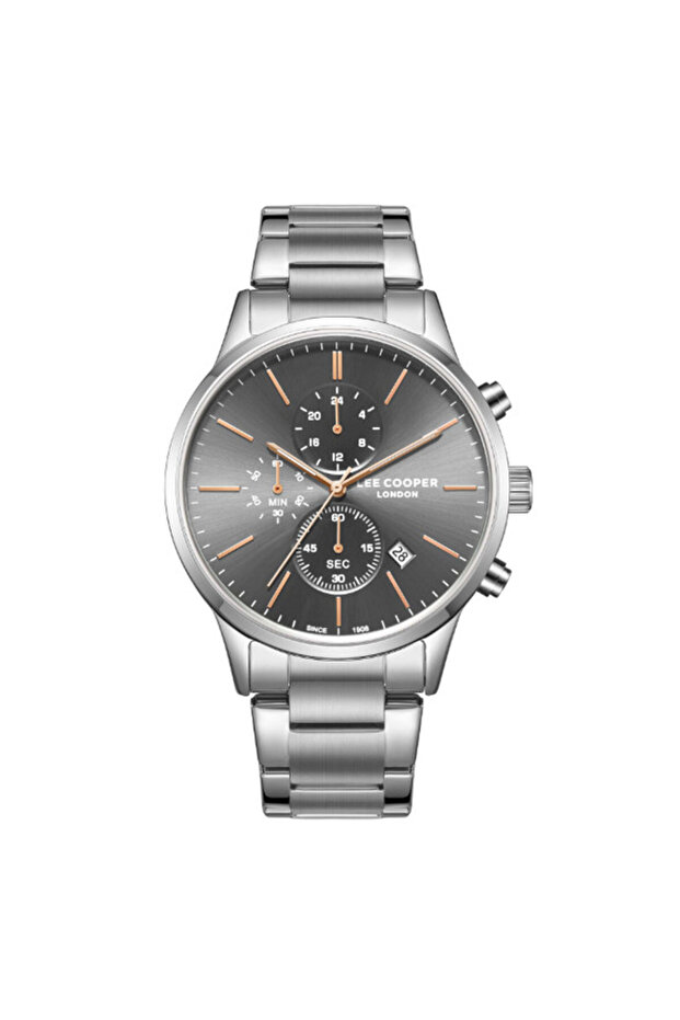 Lee Cooper Men's Multi Function Grey Dial Watch - LC08042.360