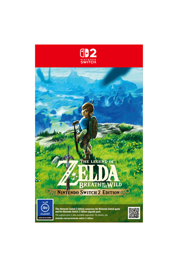 لعبة Zelda Breath Wild Up من Switch2