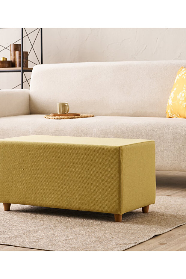 Urla Puf - Sarı - 1