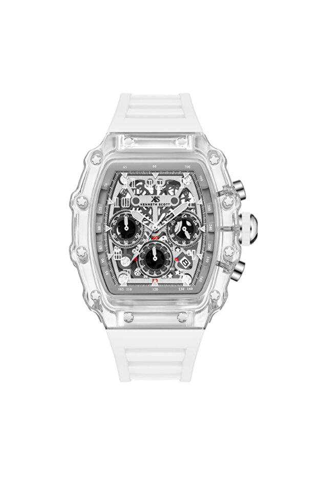 Men's Multi Function Ivory Dial Watch - K25103-ZSWI