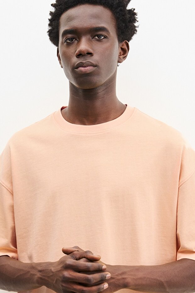 Kısa kollu boxy t-shirt - 6