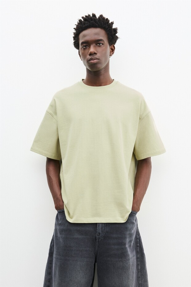 Kısa kollu boxy t-shirt - 2