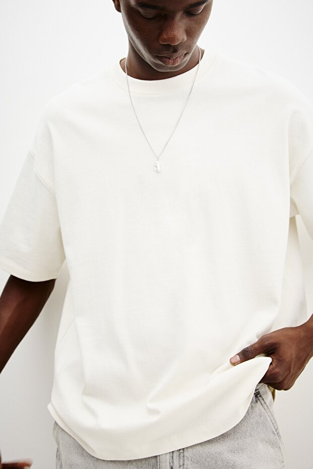 Kısa kollu boxy t-shirt - 2