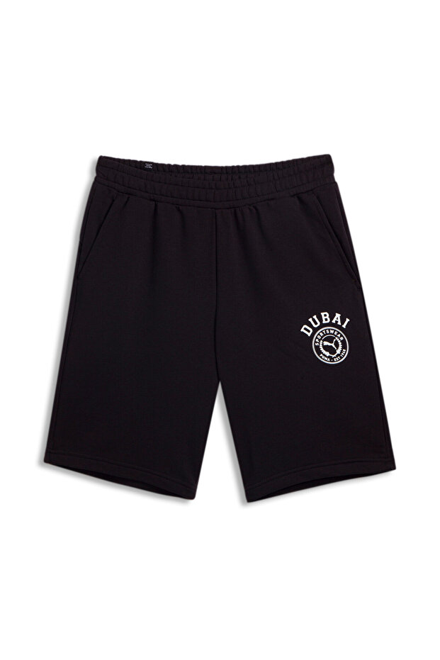 Mens Dubai City Shorts - Black